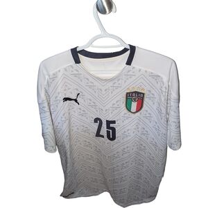 Men's Puma Italy Euro 2020 Away Shirt Federico Chiesa